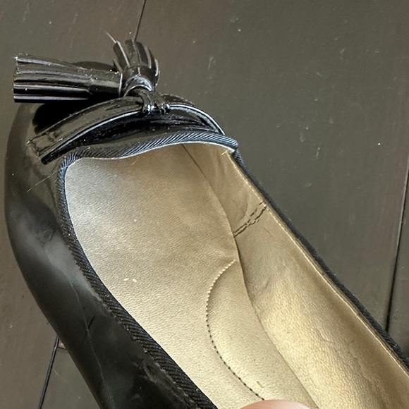 Coach Black Tassel Flats - Picture 9 of 10
